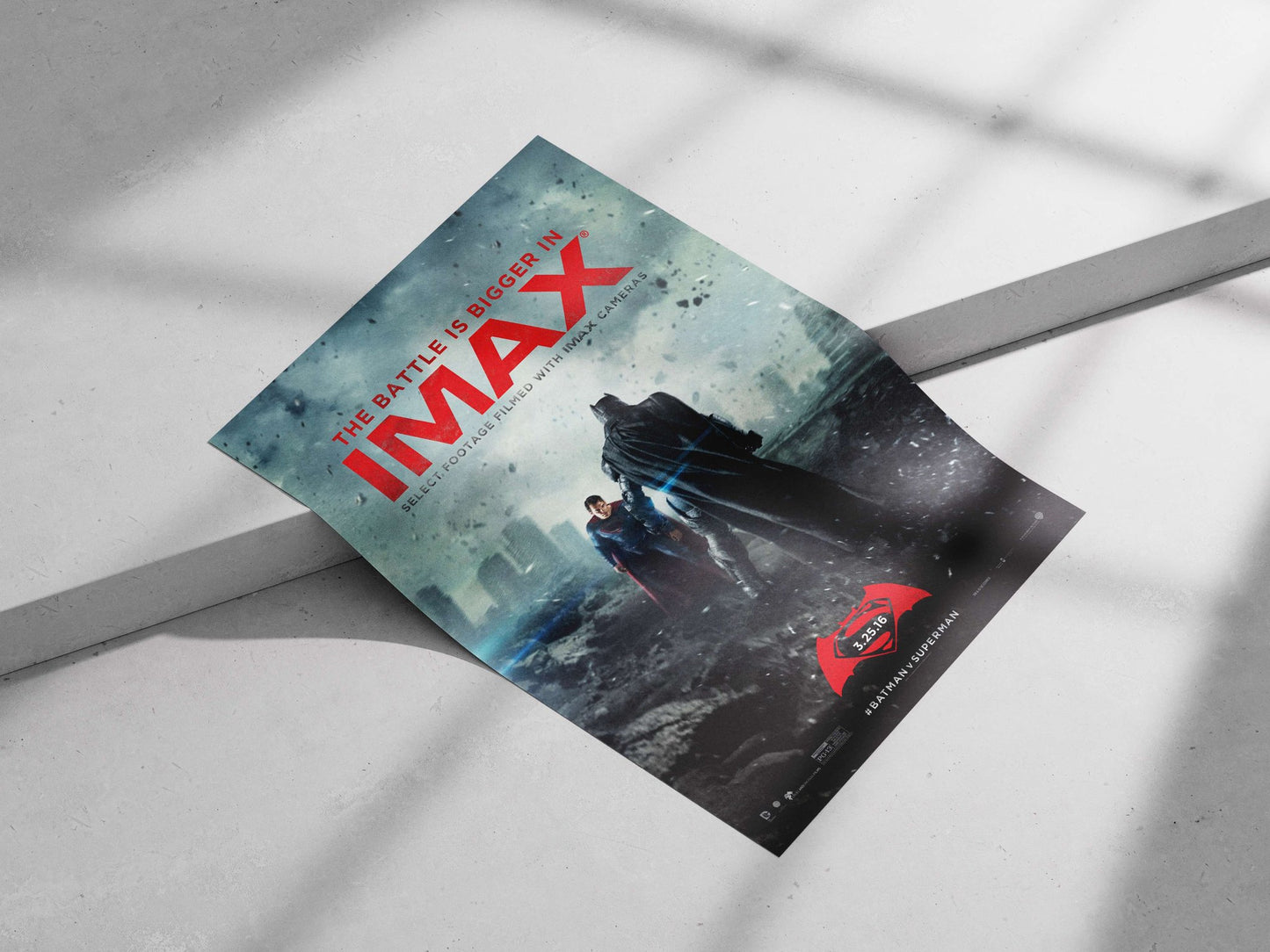 Batman v Superman (DC Comics franchise film) Bruce Wayne Vs Superman - Dc Superheroes Poster