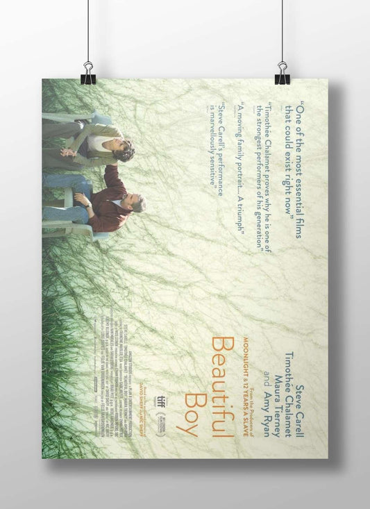 The film "Beautiful Boy" starring Steve Carell and Timothée Chalamet Steve Carell - Boy Photorealism