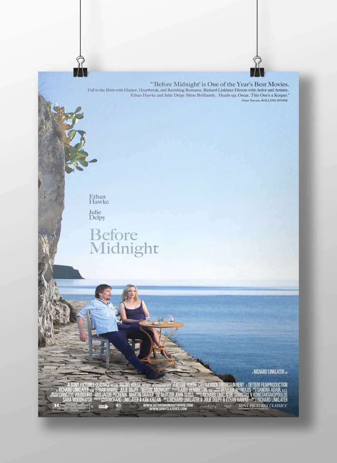 Before Midnight (film by Richard Linklater starring Ethan Hawke and Julie Delpy) Before Midnight -