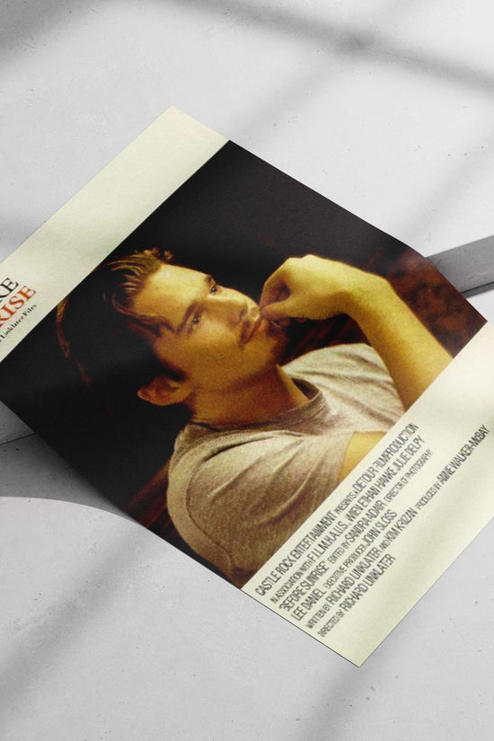 Before Sunrise (film) starring Ethan Hawke Before Sunrise - Eternal Goodbye Poster