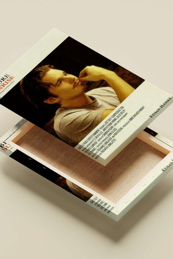 Before Sunrise (film) starring Ethan Hawke Before Sunrise - Eternal Goodbye Poster