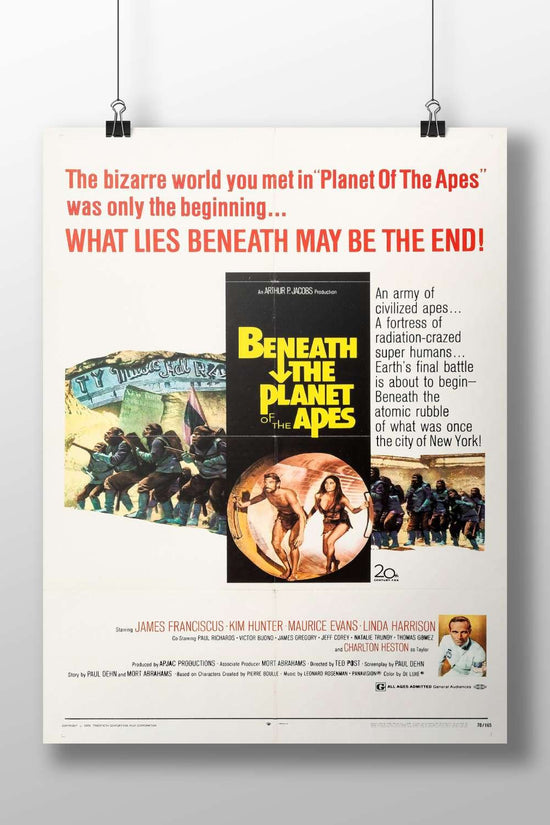 Beneath the Planet of the Apes (1970 film, part of the Planet of the Apes