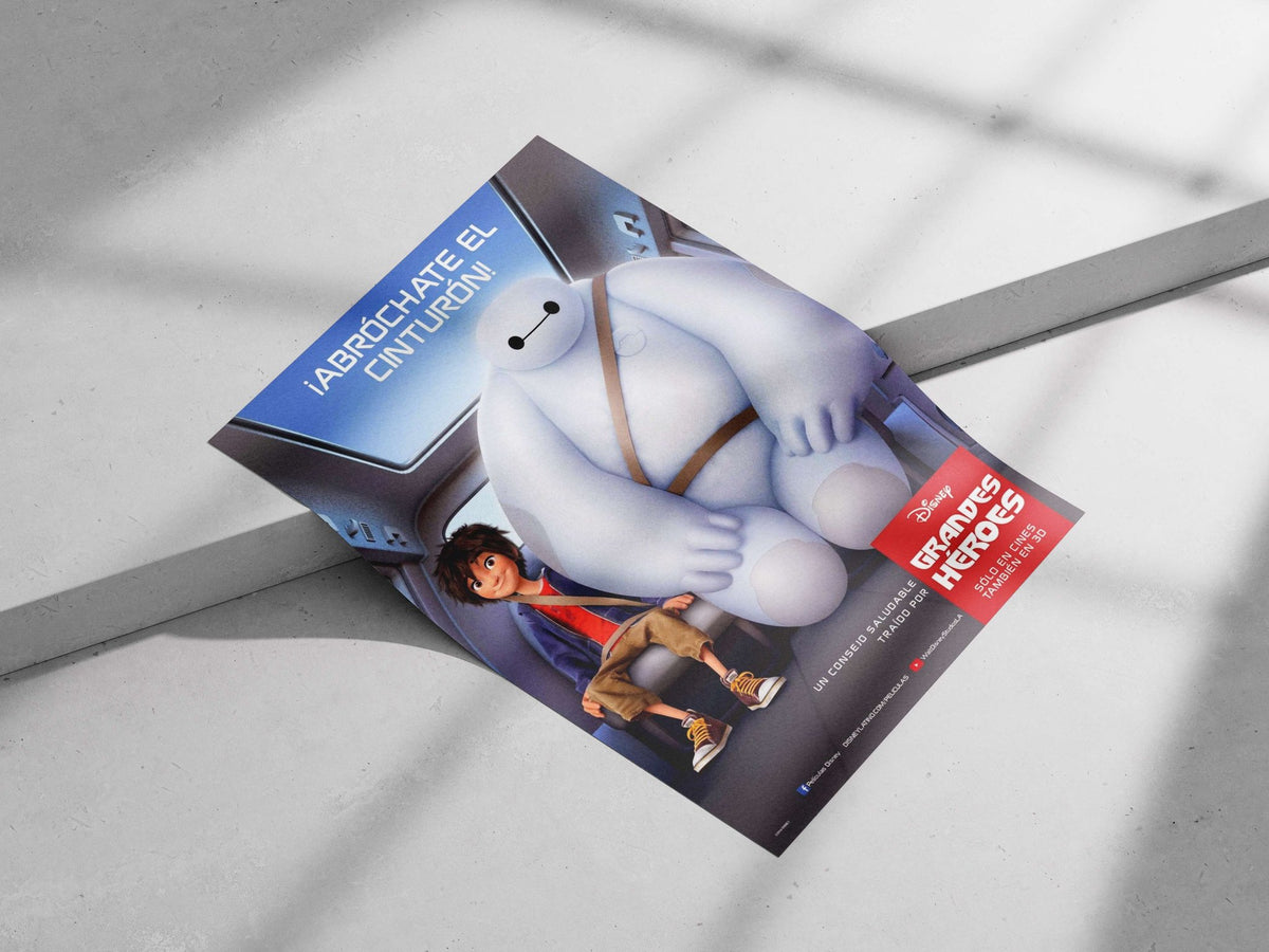 Baymax (from Disney's "Big Hero 6" franchise) Baymax - Heartwarming Friend Poster