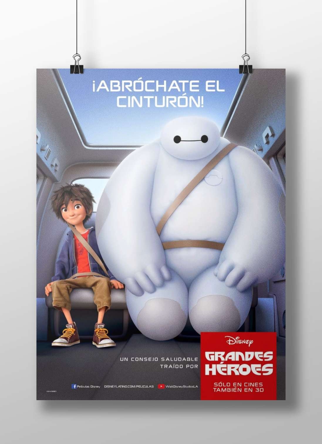 Baymax (from Disney's "Big Hero 6" franchise) Baymax - Heartwarming Friend Poster