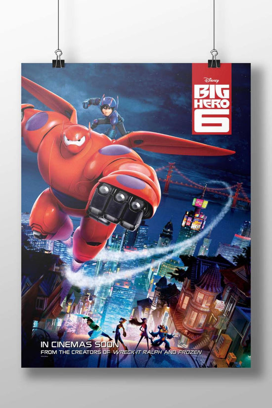Big Hero 6 - Heroes Unite Poster