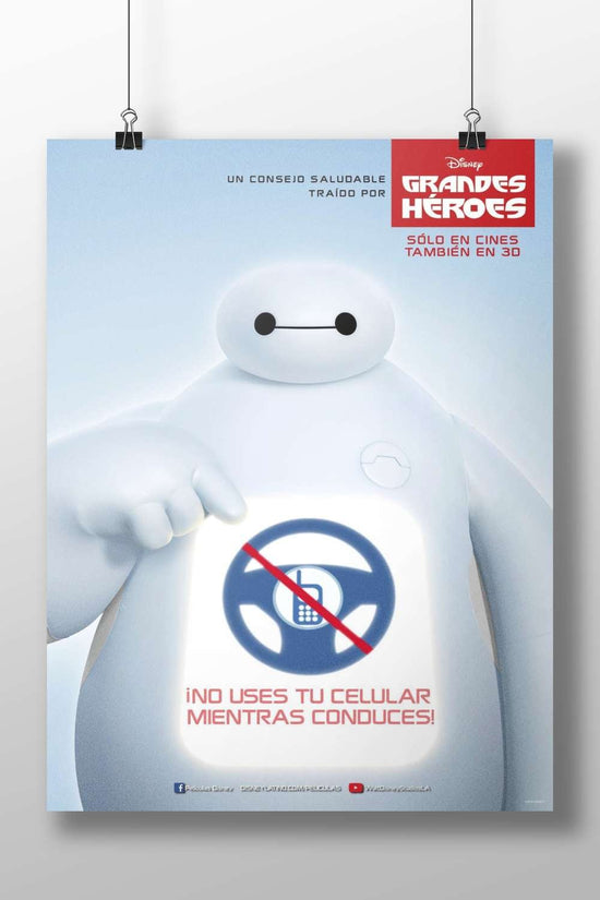 Baymax from Big Hero 6 (franchise) Baymax - Endearing Hug Poster