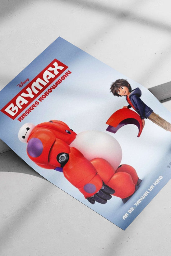 Baymax (character from Disney's "Big Hero 6") Baymax - Heartwarming Hero Poster