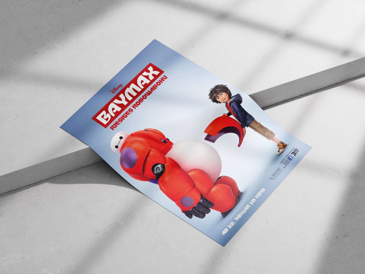 Baymax (character from Disney's "Big Hero 6") Baymax - Heartwarming Hero Poster