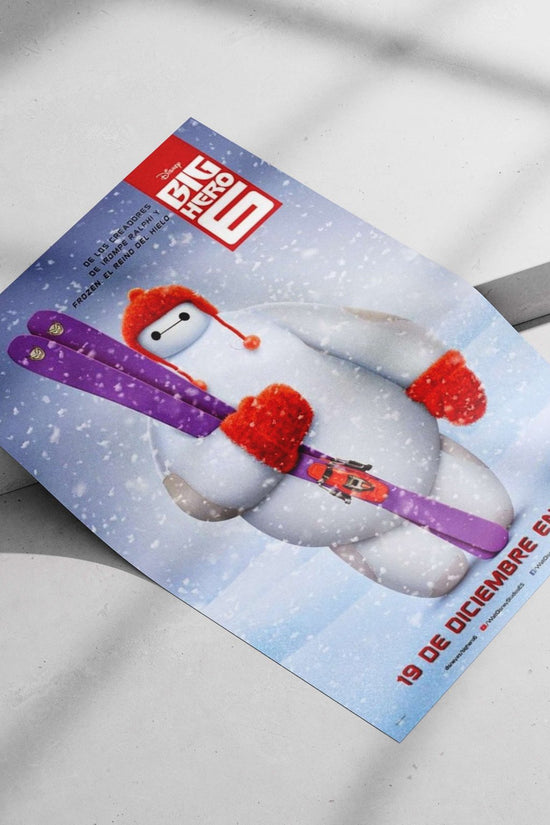 Baymax (from Disney's Big Hero 6) Baymax - Soft Robots Heart Poster