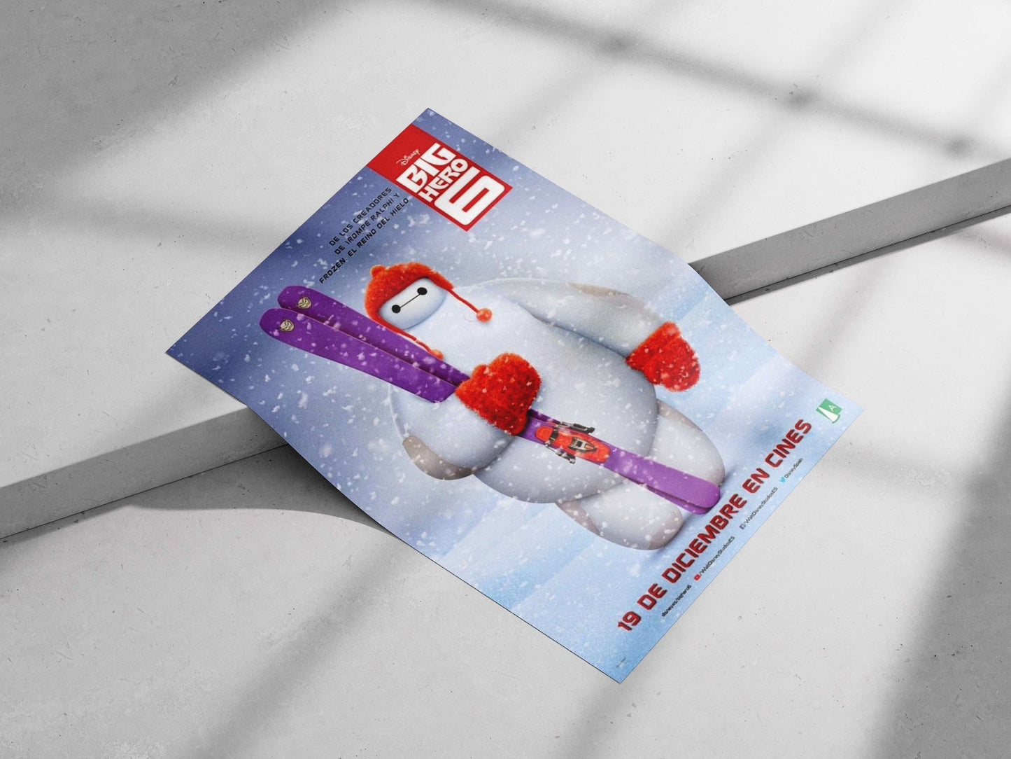 Baymax (from Disney's Big Hero 6) Baymax - Soft Robots Heart Poster