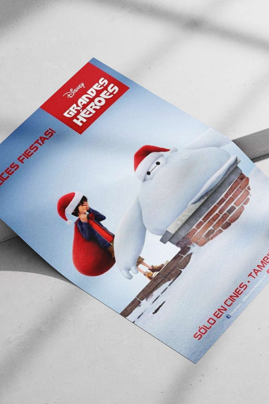 Baymax (the inflatable robot) from Disney's "Big Hero 6" franchise. Baymax - Cuddly Companion Poster
