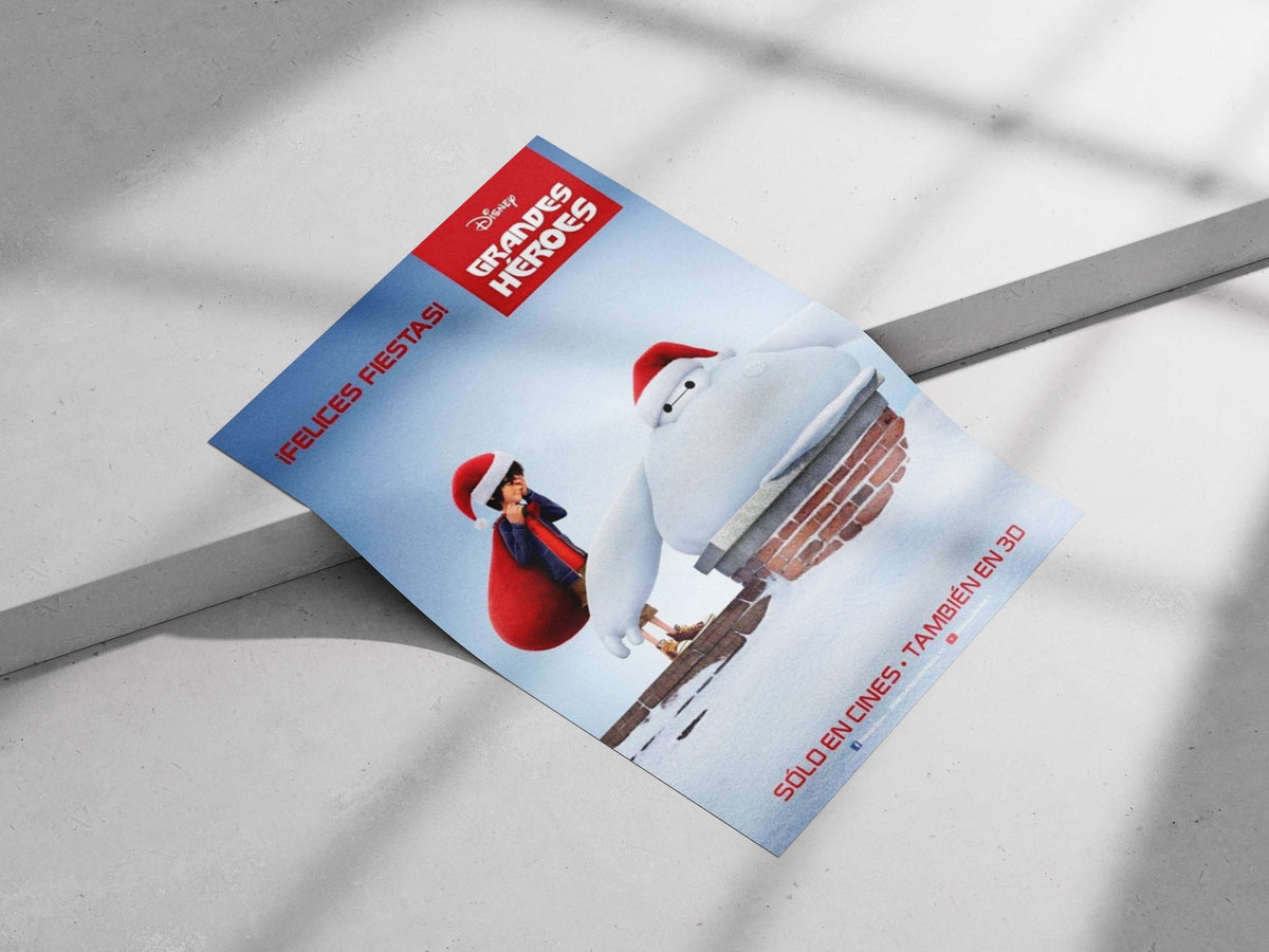 Baymax (the inflatable robot) from Disney's "Big Hero 6" franchise. Baymax - Cuddly Companion Poster