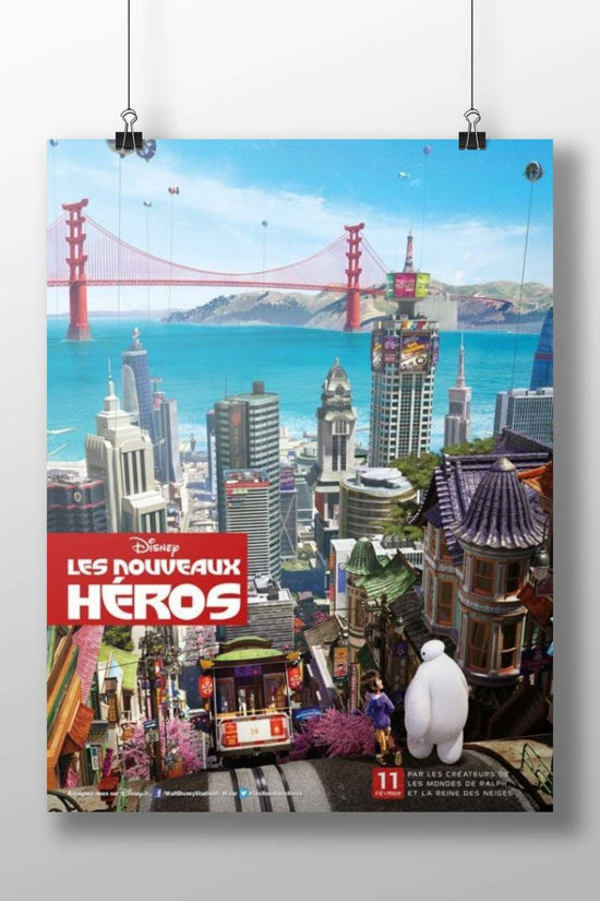 Big Hero 6 (Disney franchise) Hiro Hamada - Big Hero 6 Poster