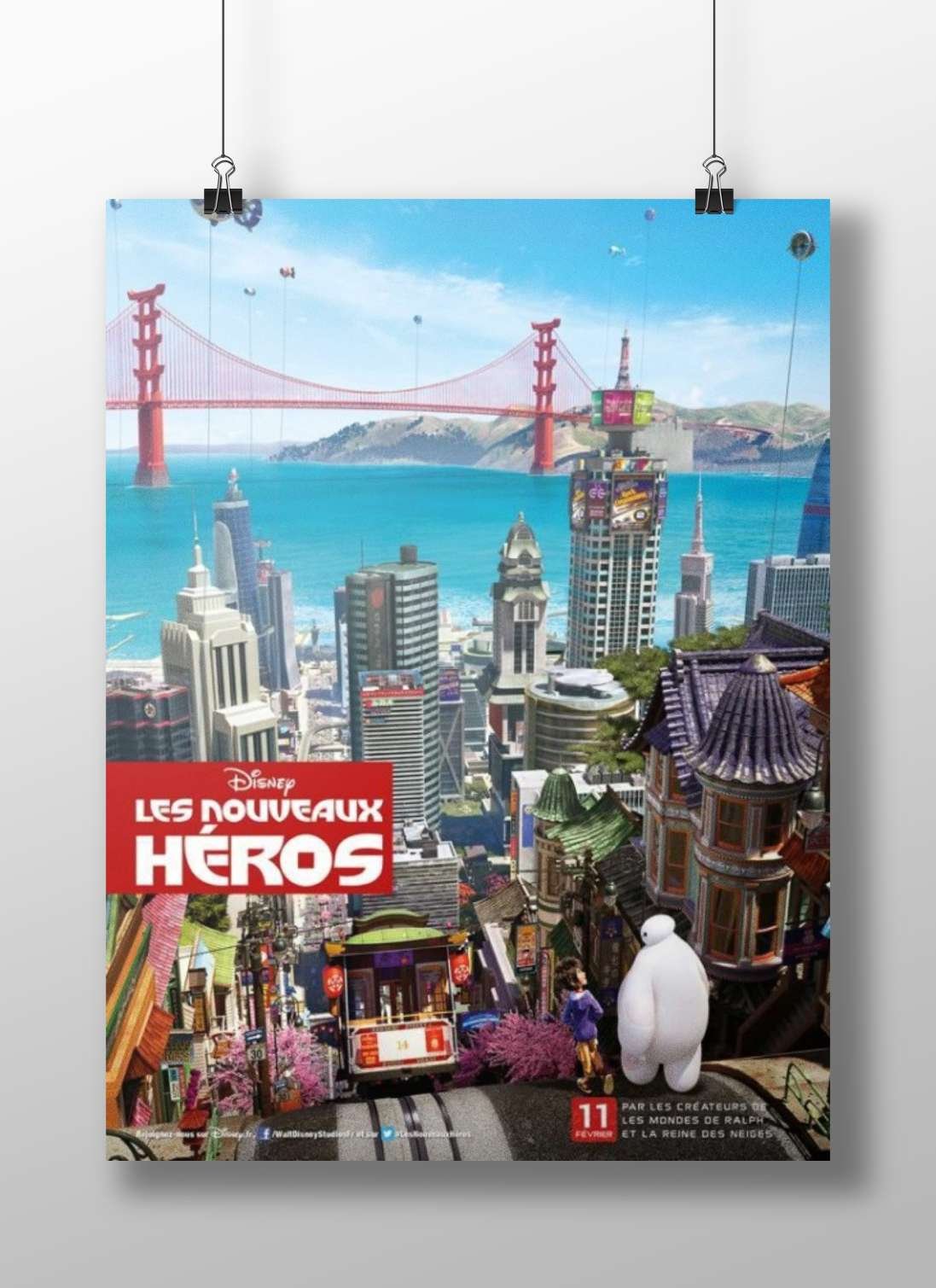 Big Hero 6 (Disney franchise) Hiro Hamada - Big Hero 6 Poster