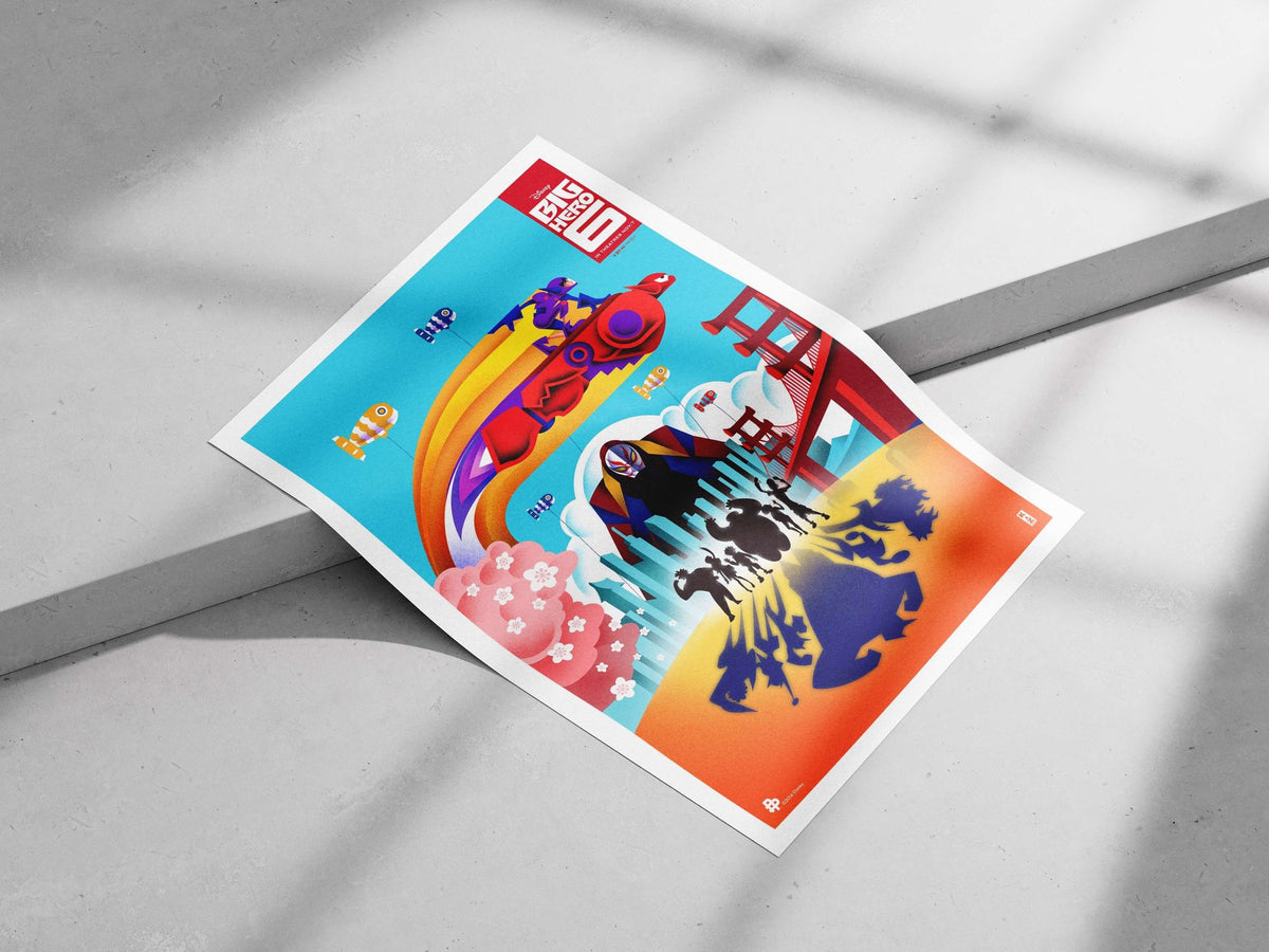 Big Hero 6 (Disney franchise) Hiro Hamada - Future Hero Poster
