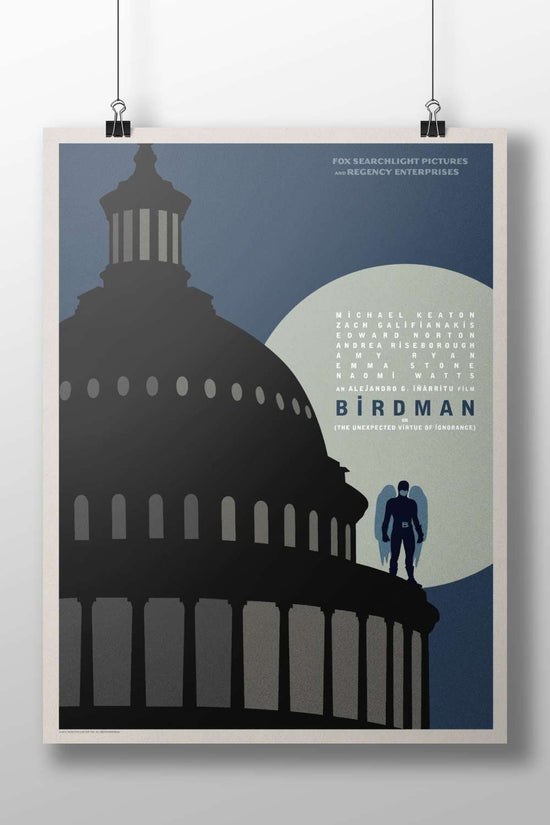Birdman (the film directed by Alejandro G. Iñárritu) Birdman - Cinematic Masterpiece Poster