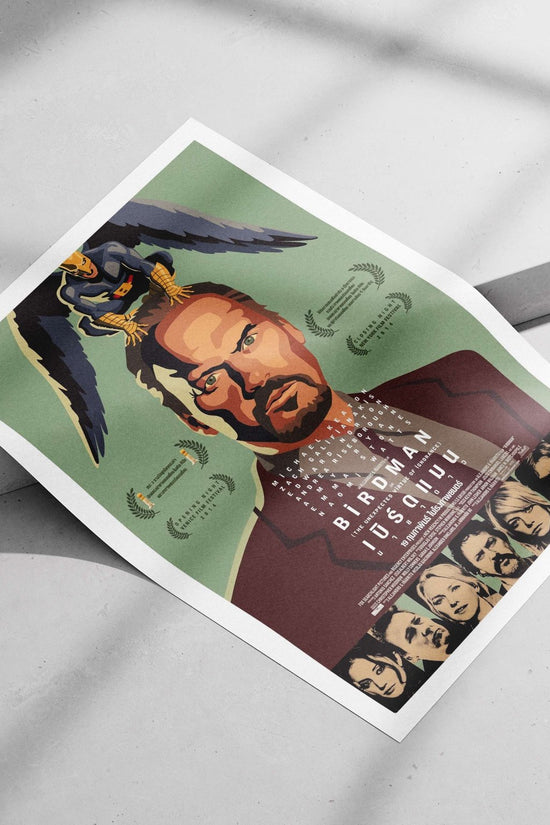 Birdman (2014 film, directed by Alejandro G. Iñárritu, starring Michael Keaton) Birdman - Timeless Icon
