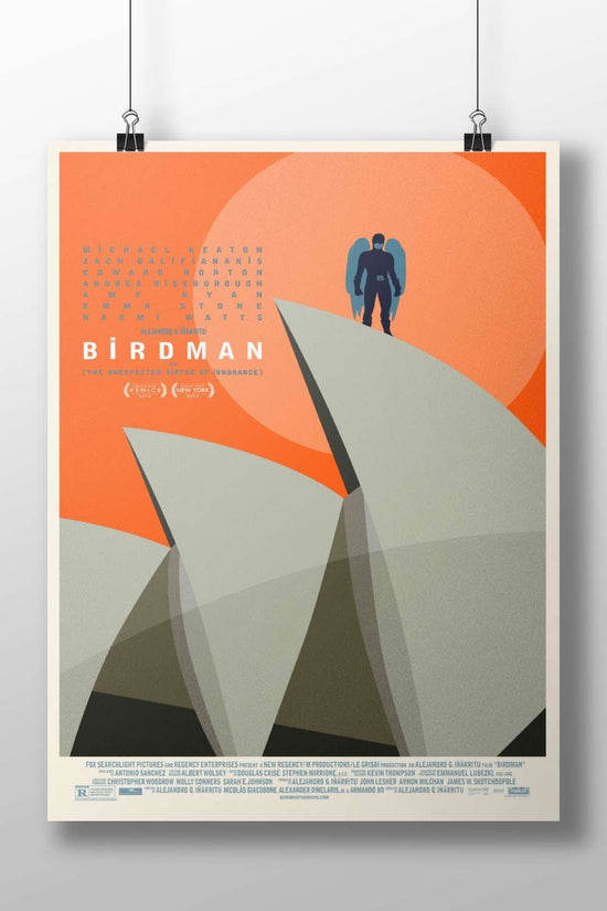 Birdman (the film) Birdman - Reality Vs Fiction Poster