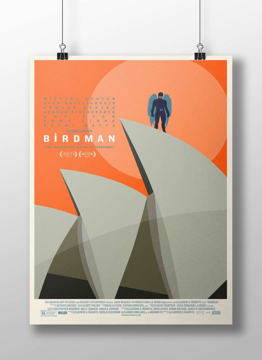 Birdman (the film) Birdman - Reality Vs Fiction Poster