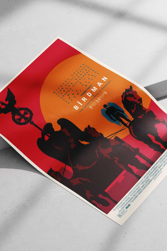 Birdman (the 2014 film directed by Alejandro G. Iñárritu) Birdman - Timeless Pop Art Poster