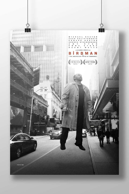 Birdman (The Unexpected Virtue of Ignorance) Riggan Thomson - Birdman (Unexpected Virtue) Poster