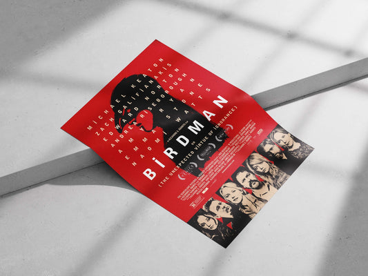 Birdman (The Unexpected Virtue of Ignorance) Birdman - The Unexpected Virtue Pop Art Poster