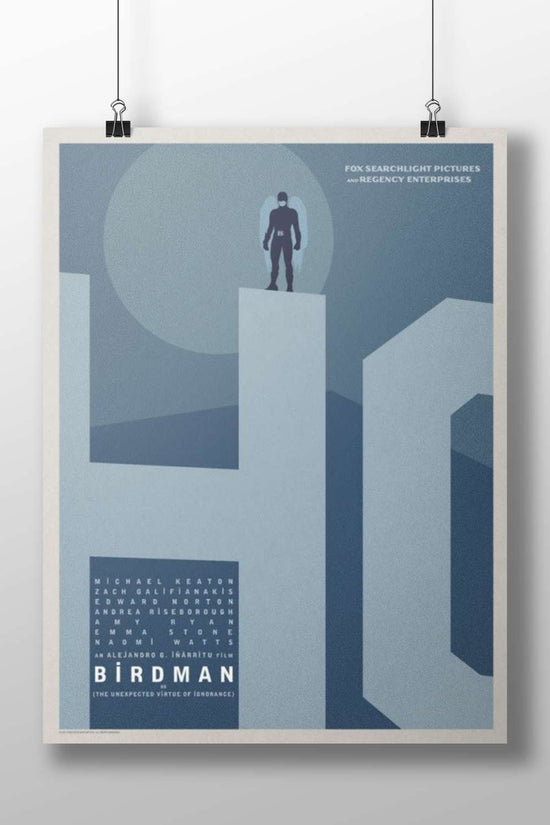 Birdman (the 2014 film directed by Alejandro G. Iñárritu) Birdman - Ephemeral Existence Poster