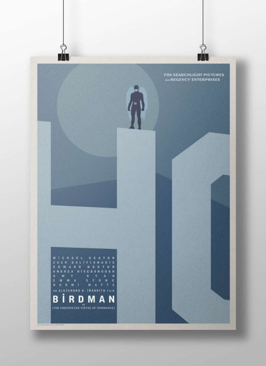 Birdman (the 2014 film directed by Alejandro G. Iñárritu) Birdman - Ephemeral Existence Poster