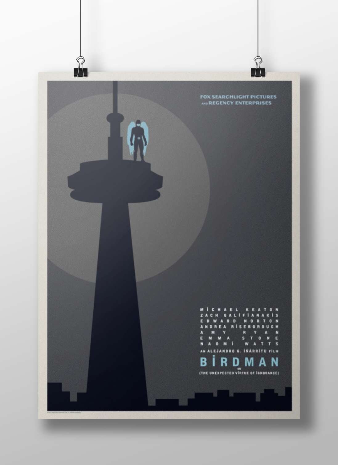 Birdman (the film) Birdman - Noir Masterpiece Poster