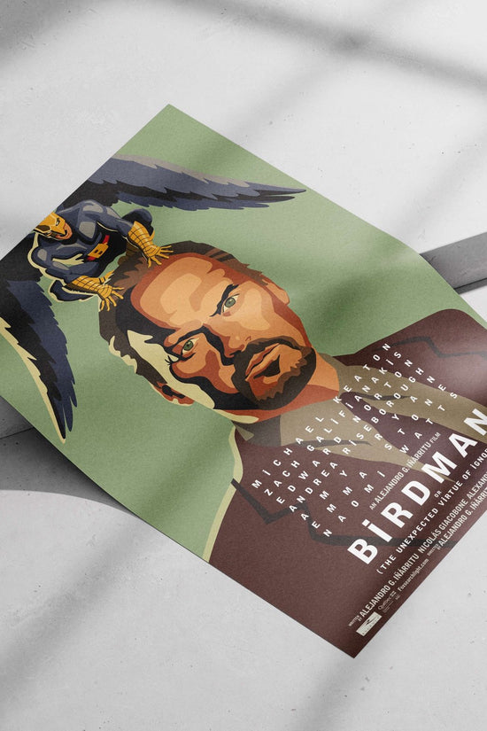 Birdman (the film "Birdman or (The Unexpected Virtue of Ignorance)") Birdman - Theatrical Mastery Poster