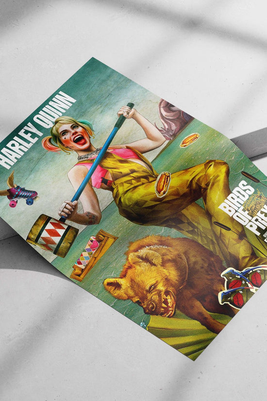 Harley Quinn from Birds of Prey (DC Comics franchise) Harley Quinn - Gotham Icon Poster