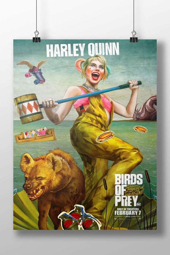 Harley Quinn from Birds of Prey (DC Comics franchise) Harley Quinn - Gotham Icon Poster