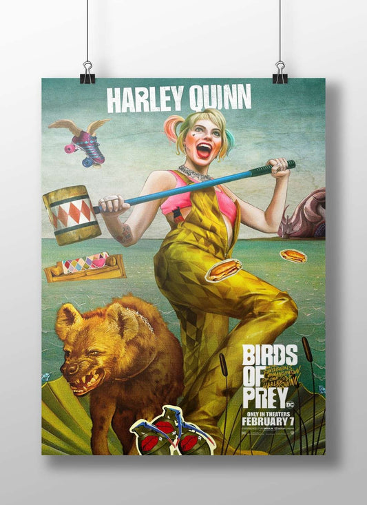 Harley Quinn from Birds of Prey (DC Comics franchise) Harley Quinn - Gotham Icon Poster