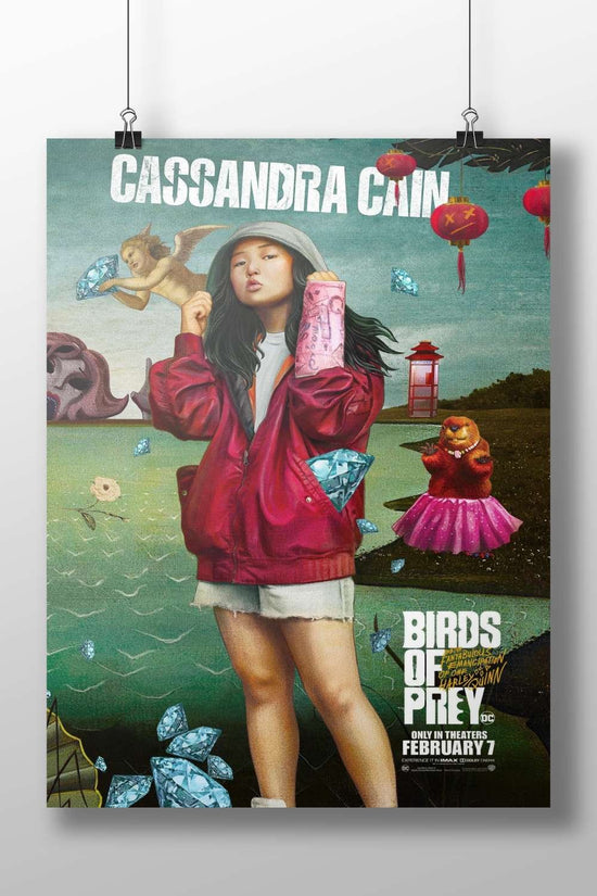 Cassandra Cain from Birds of Prey (2020) movie Cassandra Cain - Fearless Pop Art Poster