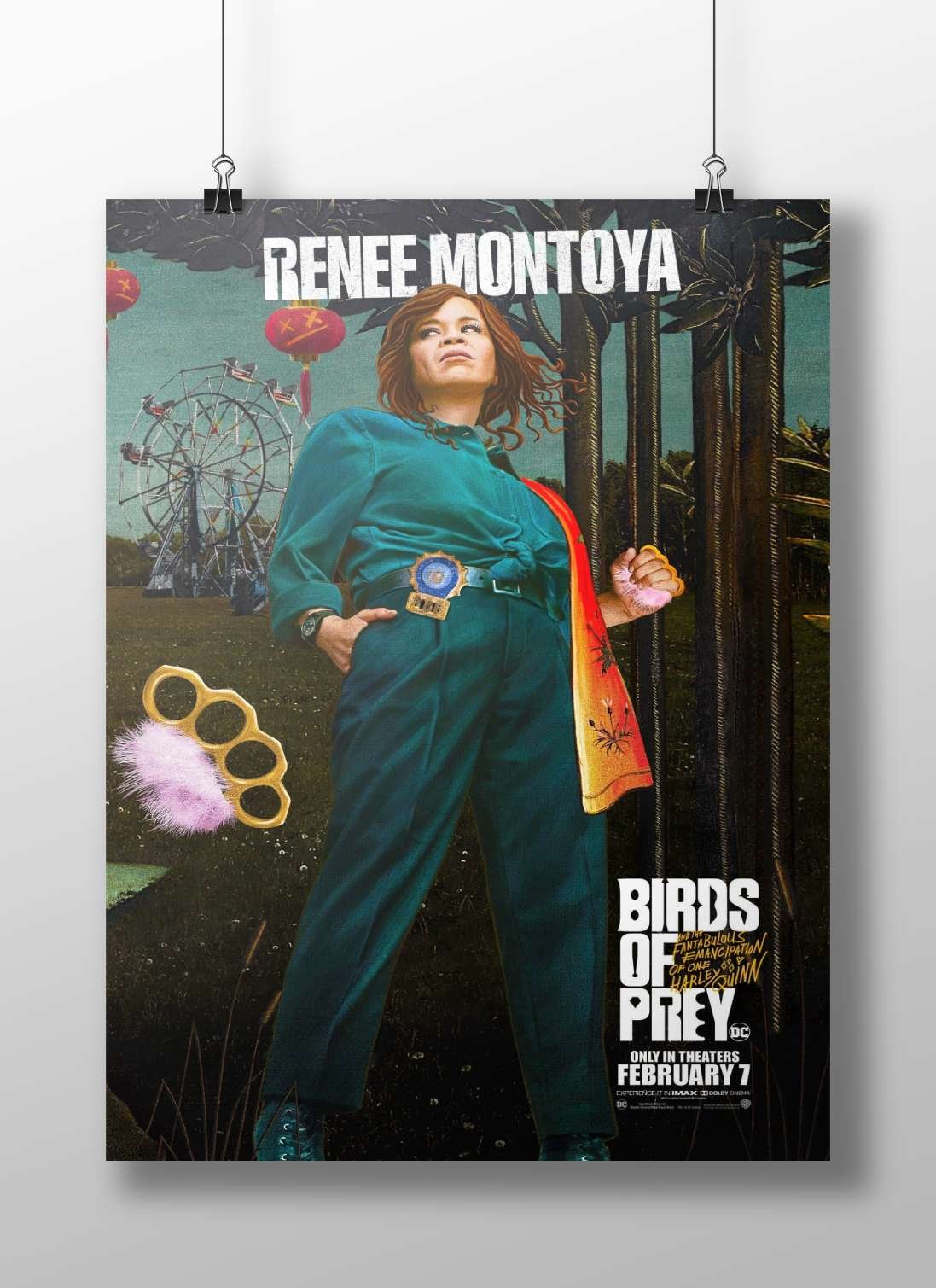 Renee Montoya (character from Birds of Prey franchise) Harley Quinn'S Sidekick - Renee Montoya Poster