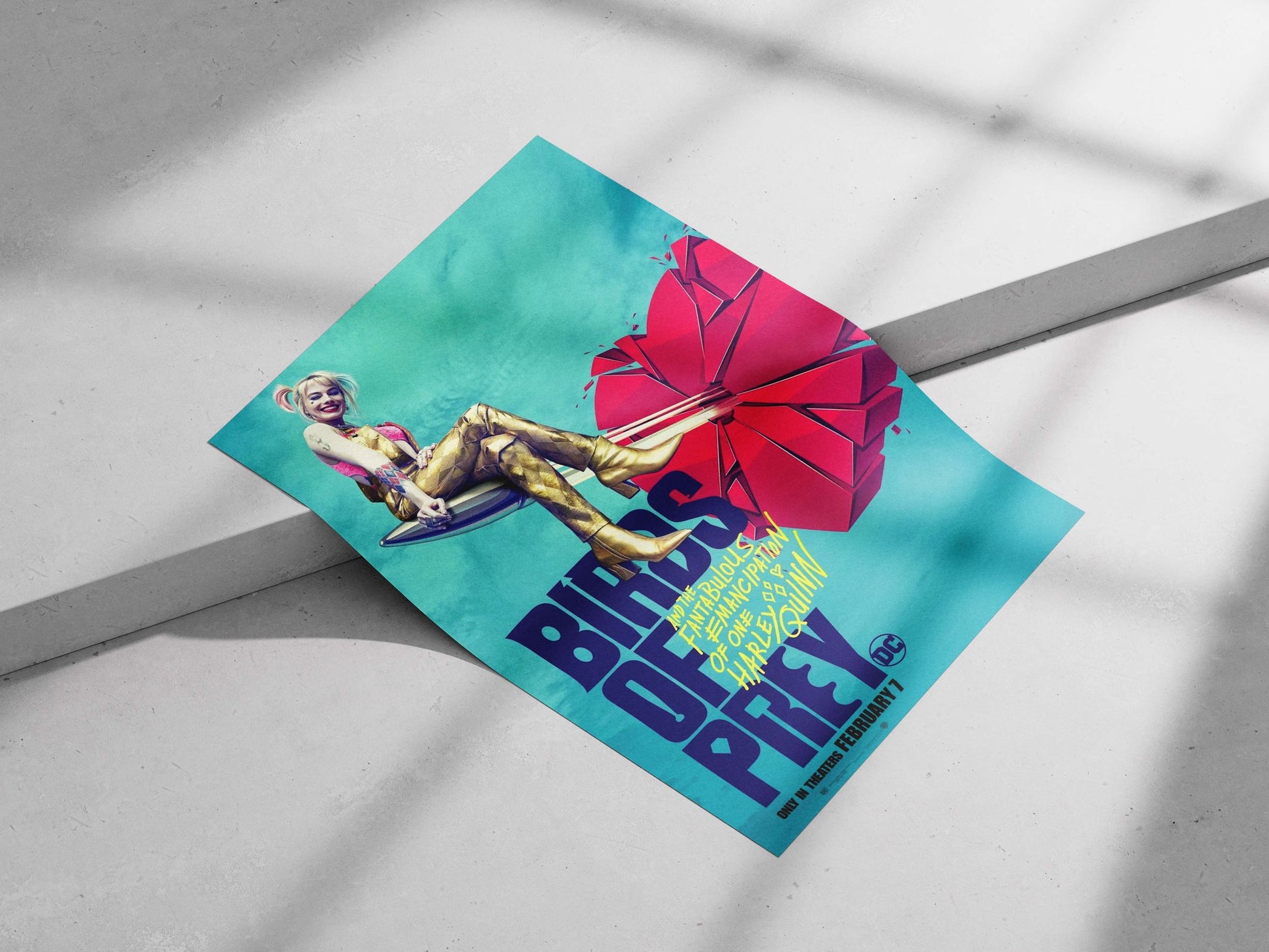 Harley Quinn (from the Birds of Prey franchise) Harley Quinn - Dark Iconic Poster