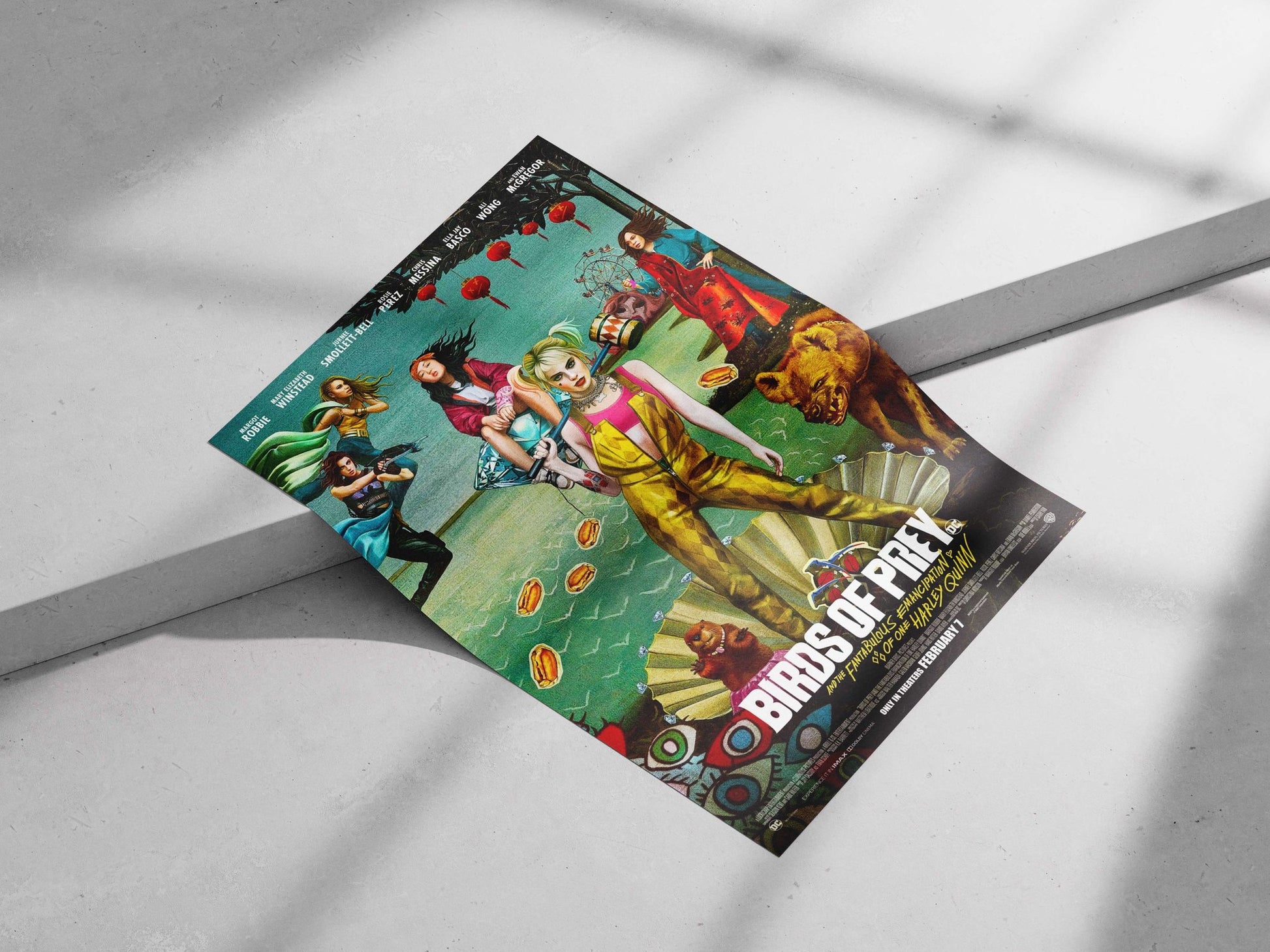The film "Birds of Prey: And the Fantabulous Emancipation of One Harley Quinn" (DC Comics