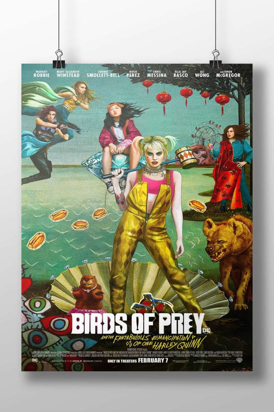 The film "Birds of Prey: And the Fantabulous Emancipation of One Harley Quinn" (DC Comics