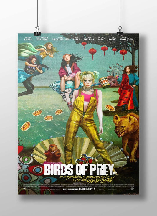 The film "Birds of Prey: And the Fantabulous Emancipation of One Harley Quinn" (DC Comics