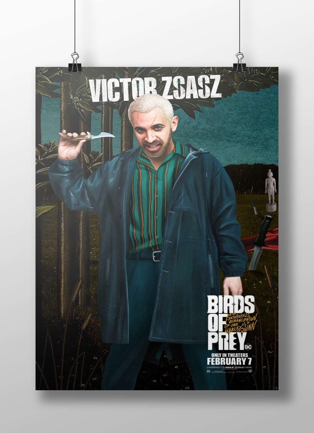 Victor Zsasz from Birds of Prey (DC franchise) Harley Quinn'S Psychopath - Birds Of Prey