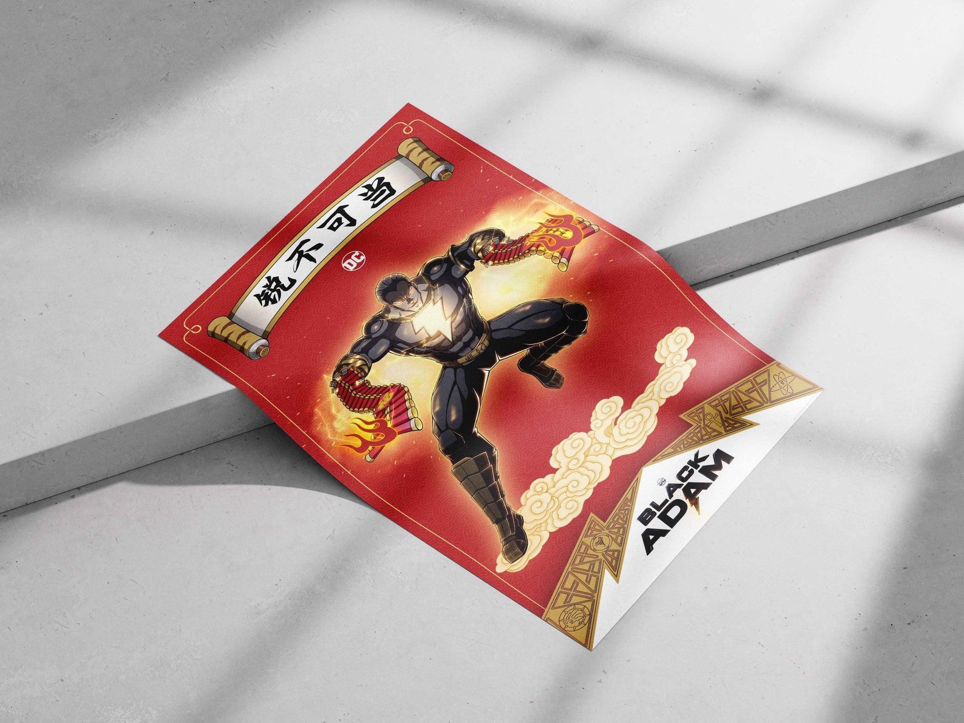 Black Adam (DC Comics superhero character) Black Adam - Legendary Warrior Poster