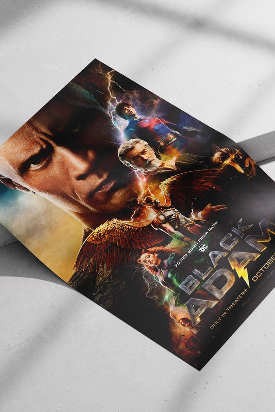 Black Adam (DC Comics film) Black Adam - Mythic Villain Poster