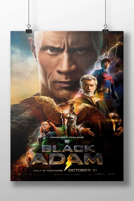 Black Adam (DC Comics film) Black Adam - Mythic Villain Poster