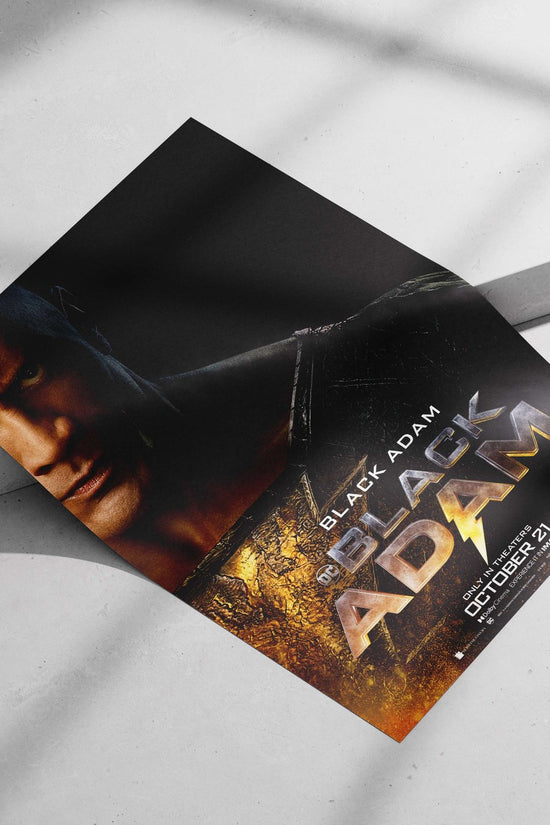 Black Adam (DC Comics character) Black Adam - Powerhouse Poster