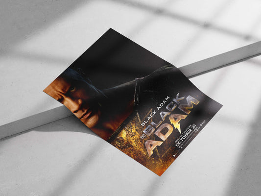 Black Adam (DC Comics character) Black Adam - Powerhouse Poster
