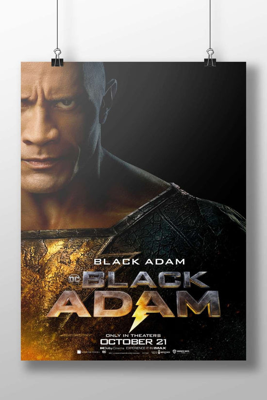 Black Adam (DC Comics character) Black Adam - Powerhouse Poster