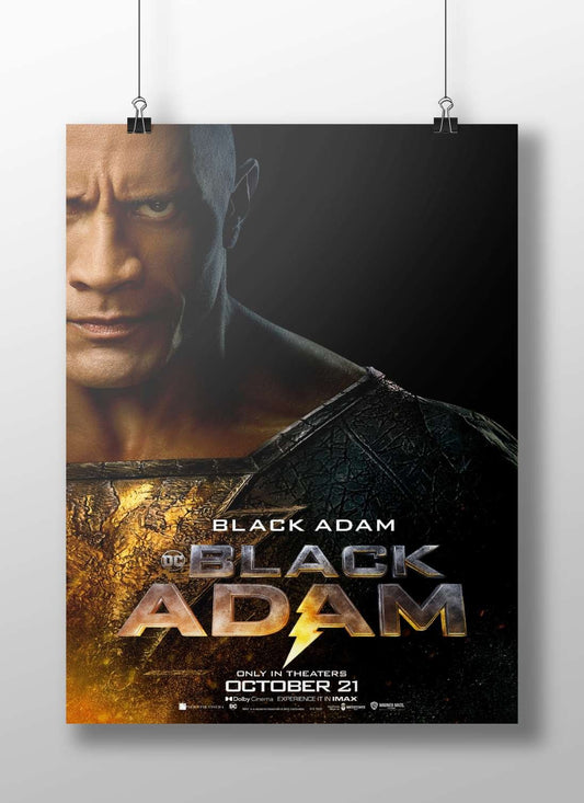 Black Adam (DC Comics character) Black Adam - Powerhouse Poster