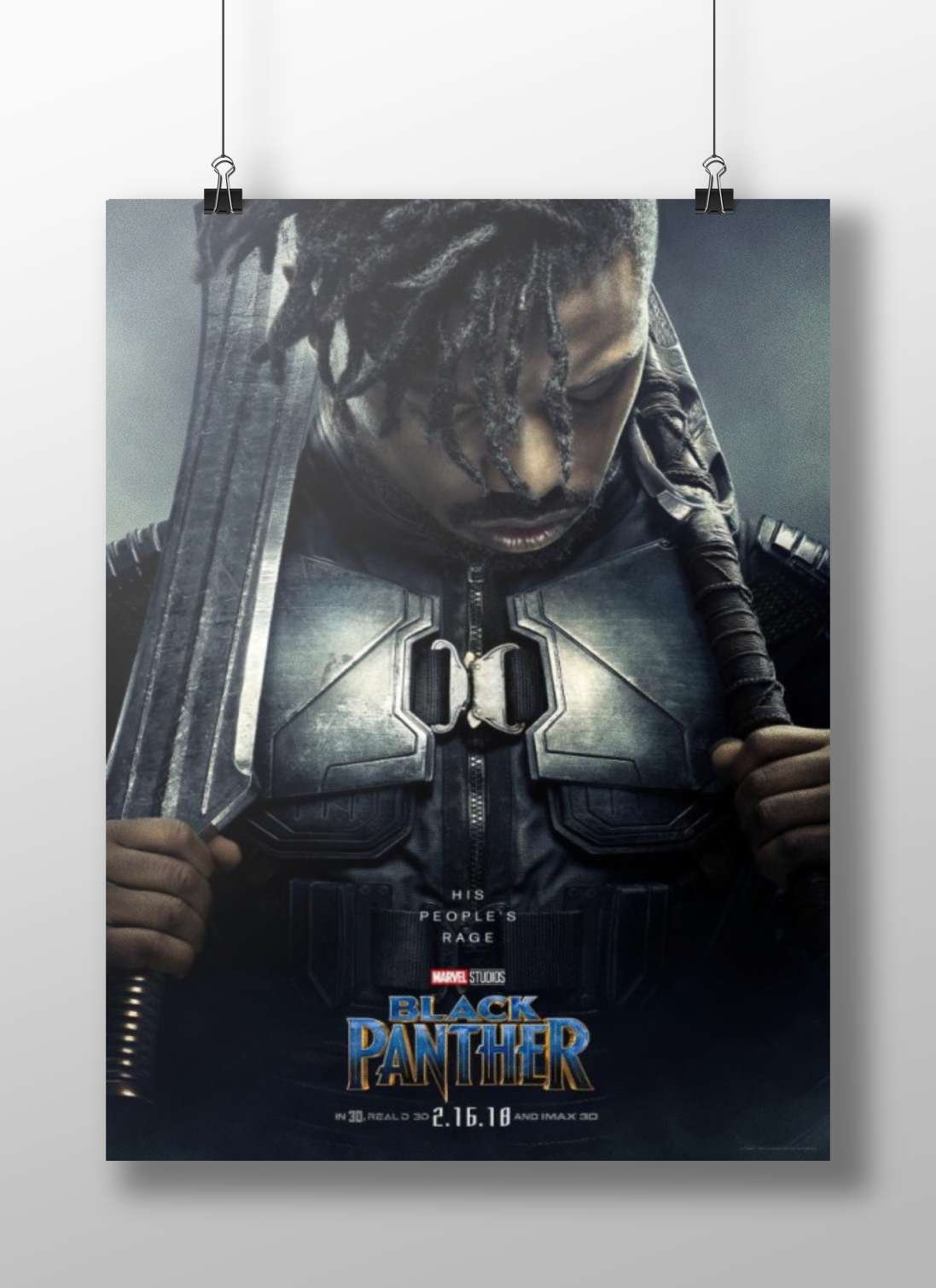 Black Panther (Marvel Studios' film) T'Challa The King - Black Panther Poster