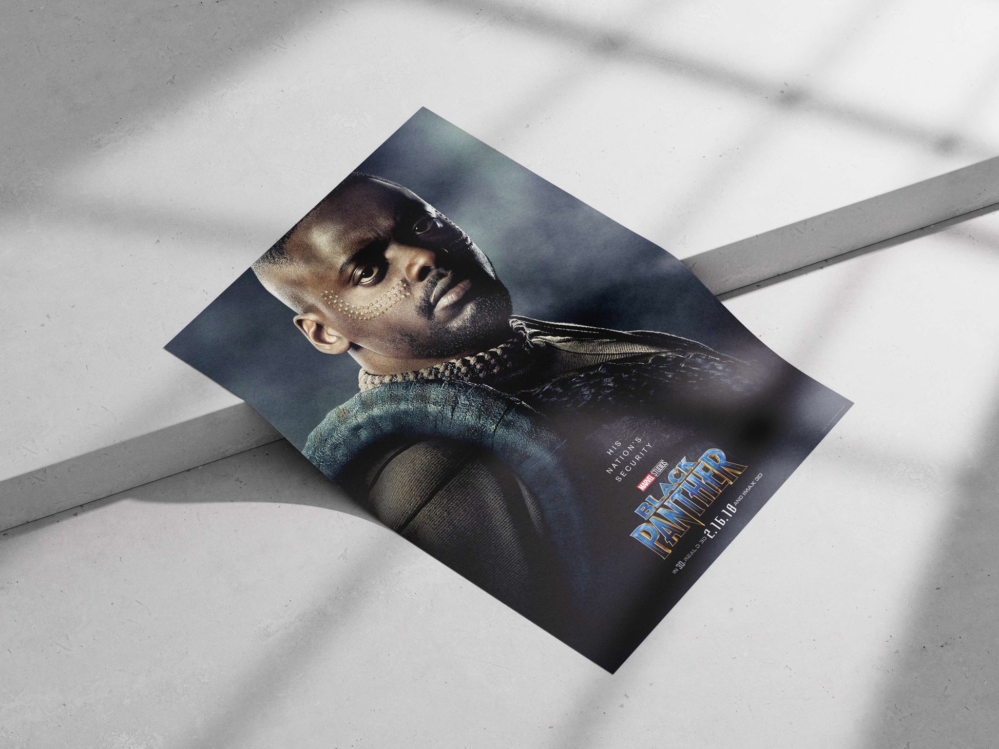 Marvel Studios' Black Panther franchise T'Challa - Panther Noir Poster