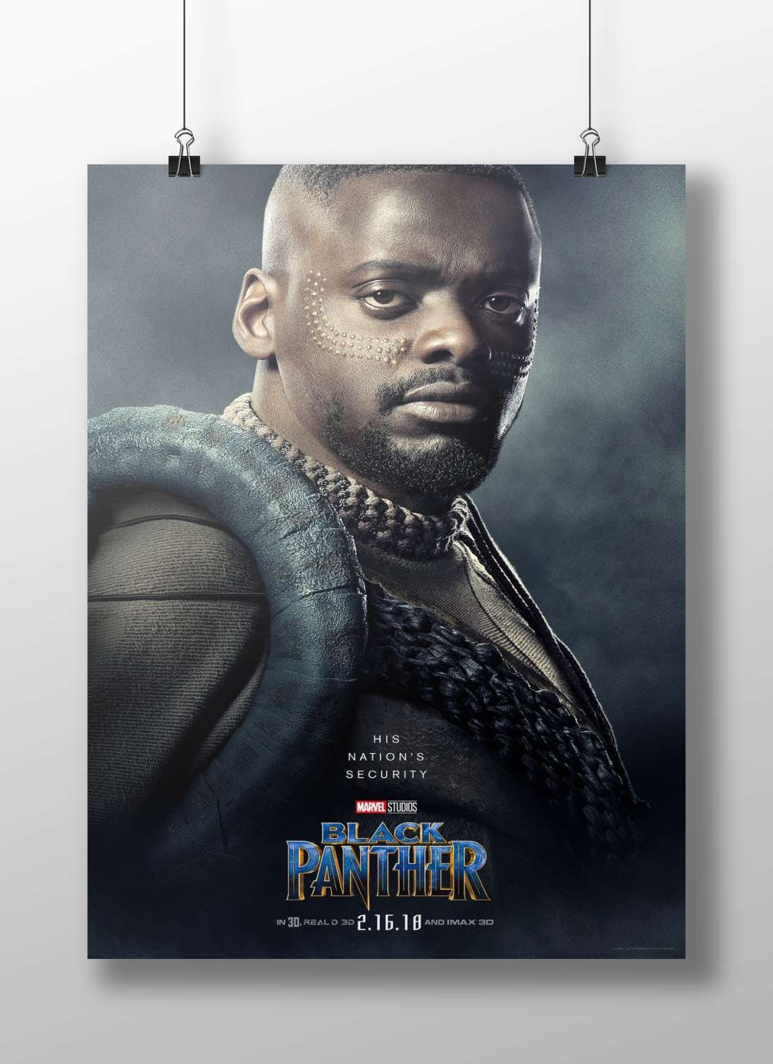Marvel Studios' Black Panther franchise T'Challa - Panther Noir Poster